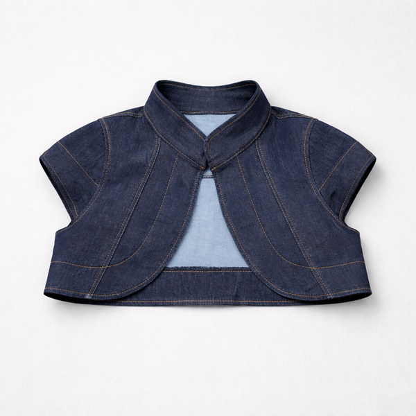 Short Sleeve Jeans Jacket