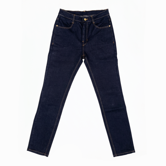 Woman jeans middle-waisted