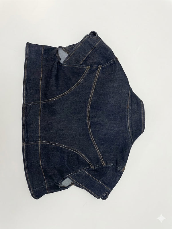Short Sleeve Jeans Jacket